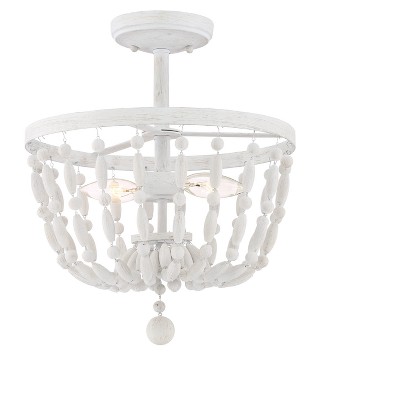 Ceiling Lights Semi-Flush Mount Distressed Wood - Aurora Lighting