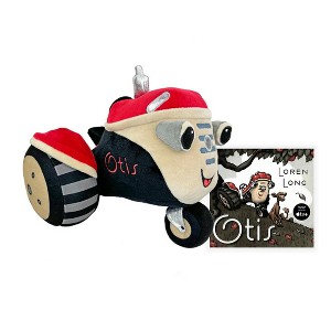MerryMakers Otis the Tractor Plush and Board Book - 1 of 2