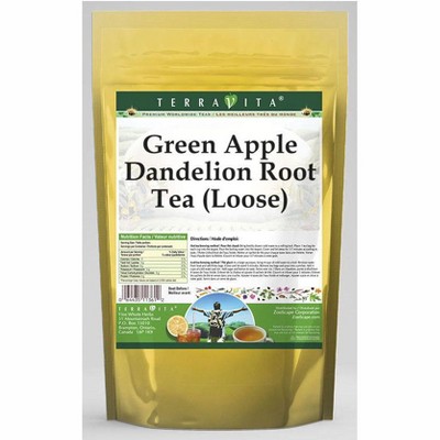 TerraVita Green Apple Dandelion Root Tea (Loose) (4 oz, ZIN: 552359, 1-Pack)