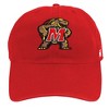 University Of Maryland Team Logo Adult Dad Cap Red OS - 2 of 4