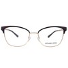 Michael Kors Adrianna IV MK 3012 1108 Womens Cat-Eye Eyeglasses Matte Cordovan Rose Gold 51mm - 2 of 3