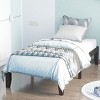 Tangkula 14" Twin Size Wooden Platform Bed Frame w/ Strong Slat Support - 3 of 4