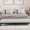 Bed Frame, 6 Inch Heavy Duty Metal Platform with Iron Slats, No Box Spring Needed, Supports up to 800 Lbs, Sturdy Bed Frame for Adults - 3 of 4