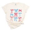 Simply Sage Market Patriotic Bows Stacked Coquette Garment Dyed Tee - 2 of 4
