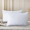 Peace Nest Feather Bed Pillows 100% Cotton Set of 2 - 2 of 4