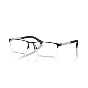 Emporio Armani EA1041 53mm Male Rectangle Eyeglasses - prescription-ready - 1 of 4