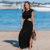 Women's Chic Knotted Cutout Beach Maxi Dress - Cupshe - 4 of 4
