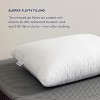 Purple Twin Cloud Pillow with Adjustable Two-Chamber Design and Fluffy, Hypoallergenic Gel Fibers, White - 4 of 4