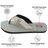 Alpine Swiss Mens Flip Flops Lightweight Thong Sandals Beach Sandals EVA Sole for Comfort Durable Flip Flops for Men Casual Wear Pool Outdoor Sandal - 3 of 4