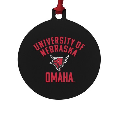 Omaha Maverick Aluminum Holiday Christmas Tree Ornament