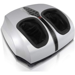 Foot Massager with Vibration Therapy for Stress Relief, Adjustable Intensity + Heat, Comfort for Heels, Toes, and Ankles - 1 of 3