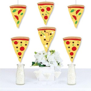 Big Dot of Happiness Pizza Party Time - Decorations DIY Baby Shower or Birthday Party Essentials - Set of 20 - 1 of 4