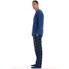 #followme Mens Pajama Pants Set with Matching Novelty Socks with Sayings - 3 Pc Mens Fall PJ Set - 2 of 4