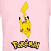 Juniors Womens Pokemon Logo Running Pikachu T-Shirt - image 2 of 4