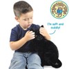 Boone The Black Cat - 13 Inch Stuffed Animal Plush - By Viahart - 2 of 4