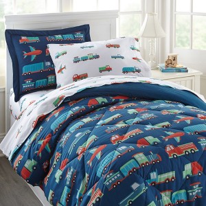Transportation 7 pc Cotton Bed in a Bag - Full - 1 of 4