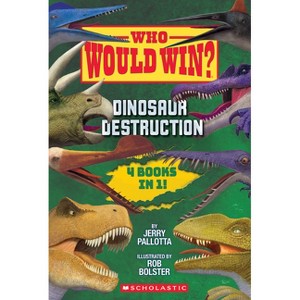 Who Would Win?: Dinosaur Destruction - by  Jerry Pallotta (Hardcover) - 1 of 1