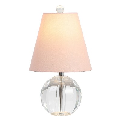 JONATHAN Y Goddard Crystal Ball/Metal LED Table Lamp