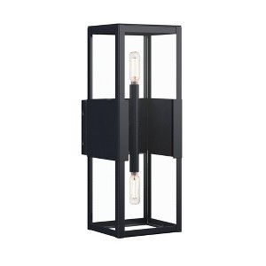 Nathan James Julio Outdoor Wall Light Black - 1 of 4