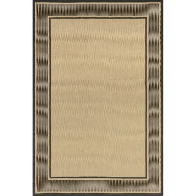 Nuloom Gris Bordered 8x11 Indoor/outdoor Area Rug For Living Room Patio ...