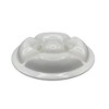 Portmeirion Botanic Garden 14" Chip & Dip Platter - Porcelain Serving Dish with Assorted Floral Motifs, Dishwasher Safe, Made in England - 4 of 4