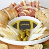 Jeanne Fitz Football Dipping Platter Olive Oil/Balsamic Vinegar - 3 of 3