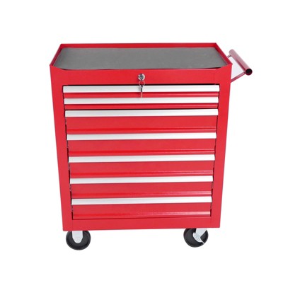 NicBex 7-Drawer Rolling Tool Chest Steel Tool Storage Cabinet with Wheels for Garage Warehouse