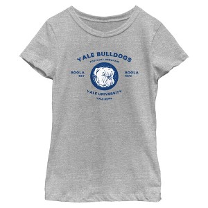 Girls Yale University Football Program Est 1872 T Shirt - 1 of 4