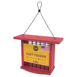 Birds Choice Suet Feeder Plastic, Red - Case of 4 - 1 of 1
