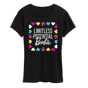Women's - Barbie - Limitless Potential Barbie Short Sleeve Graphic T-Shirt - 1 of 4