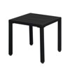 Classic Adirondack Square Side Table - Durable HDPE Composite Outdoor End Table Easy Maintenance & Weather Resistant - 3 of 4