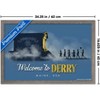 Trends International IT: Welcome to Derry (2025) - Pennywise Wagon Framed Wall Poster Prints - 3 of 4