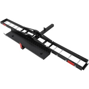 Heavy Duty Motorcycle Hitch Carrier, Capacity Aluminum Dirt Bike Hauler with Ramp - 1 of 4