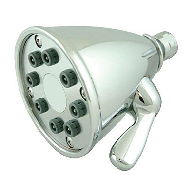 ALFI Showerhaus Round Showerhead with 8 Spray Jets - Solid Brass Construction with Adjustable Ball Joint