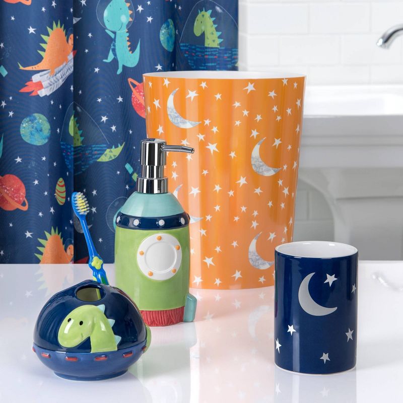 Space O Saurous Kids&#39; Wastebasket - Allure Home Creations, 6 of 7