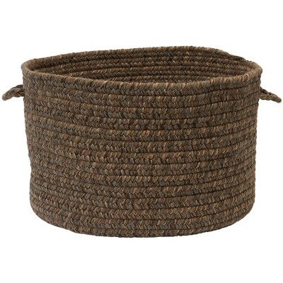 Colonial Mills Hayward Utility Basket, 18 by 12-Inch, Bark
