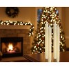 LED Wax Taper Candle with Moving Flame (Set of 4) by Melrose - 3 of 3
