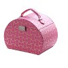 Gulches 8.8" Long Travel Jewelry Organizer Case, Hot Pink - 4 of 4