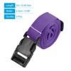 Unique Bargains Travel Accessory Luggage Adjustable Buckle Belt Utility Straps 3 Pcs - 2 of 4