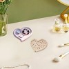 JDICTION 2 PCS Heart Resin Mold, Large Silicone Molds for Trinket Dish Candle Holder, Jewelry Plate Container Storage for DIY Art Craft Home Decor - 4 of 4