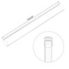 Unique Bargains Lamp Lantern Water Cooling System Acrylic Rigid Round Tubes 6" - 2 of 4