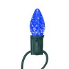 Northlight Pack of 25 Faceted C7 LED Multi-Color Christmas Replacement Bulbs - 2 of 4