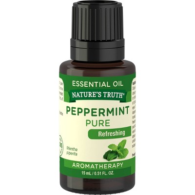 Nature's Truth Peppermint Aromatherapy Essential Oil - 0.51 fl oz