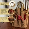 Kings County Tools Waxed Canvas Garden Tool Bag - 2 of 4