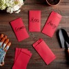 Okuna Outpost 100 Pack Red Money Envelopes for Cash, Coins, Saving, Budgeting (Small, 3.5x6.5in) - 2 of 4