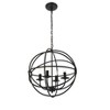 Elegant Lighting Octavia 4 light dark brown Pendant - 4 of 4