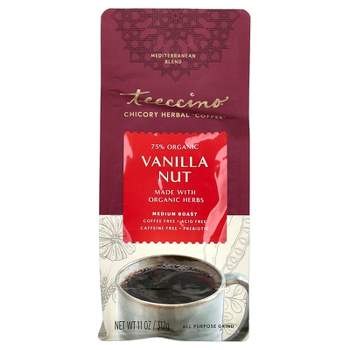 Teeccino Chicory Herbal Coffee, Vanilla Nut, Medium Roast, Caffeine Free , 11 oz (312 g)