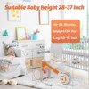 Allobebe 6" Toddler Balance Bike 3-Wheel Adjustable Seat - Orange - 4 of 4