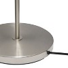 Creekwood Home Vista 57" Contemporary Classic Brushed Nickel Floor Lamp - 4 of 4