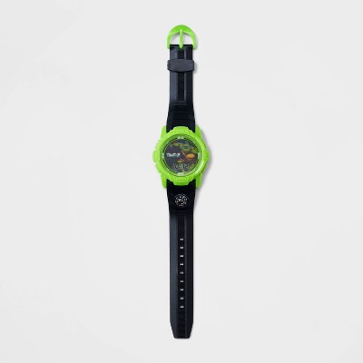 Boys&#39; Teenage Mutant Ninja Turtles LCD Watch - Green